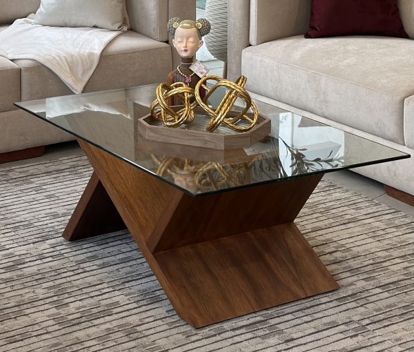 MESA DE CENTRO RECTANGULAR